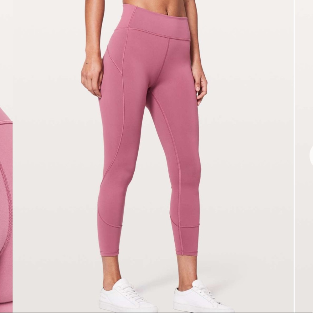 Lululemon In Movement Tight - Moss Rose